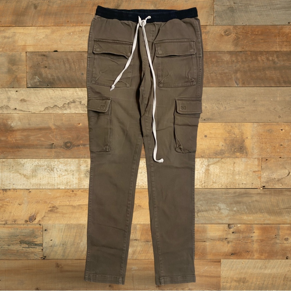 Standard Cloth Skinny Cargo Pants Olive L